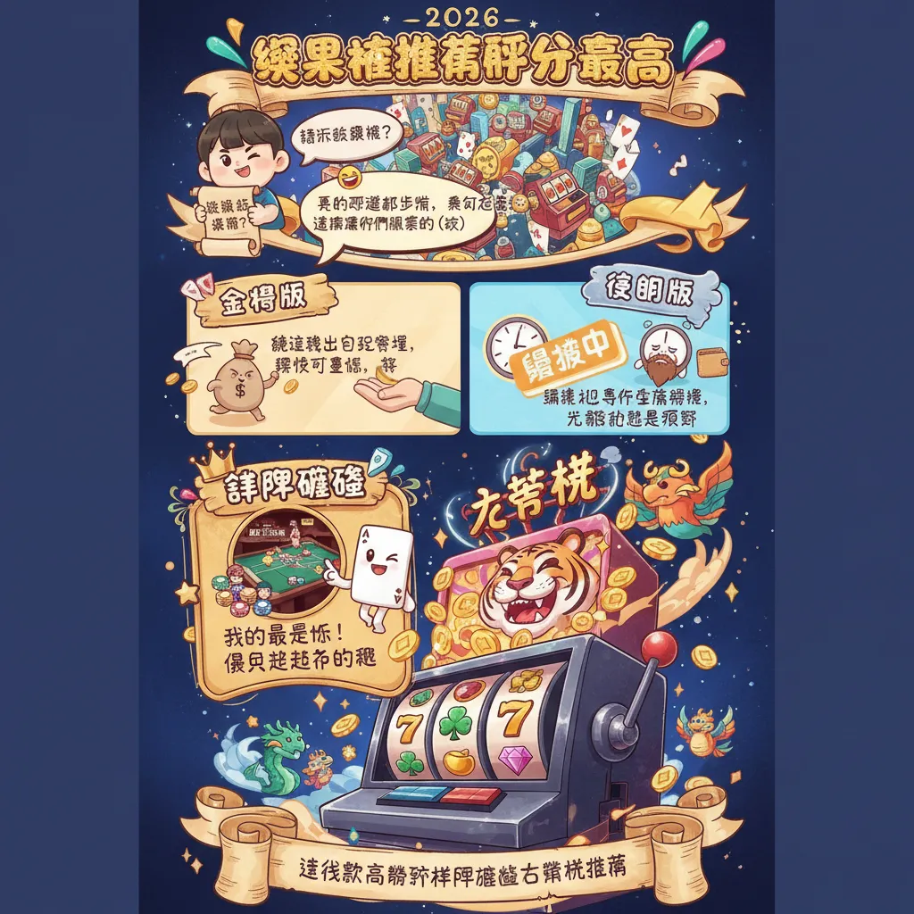 想玩線上娛樂城？這幾款高勝率棋牌遊戲與老虎機推薦